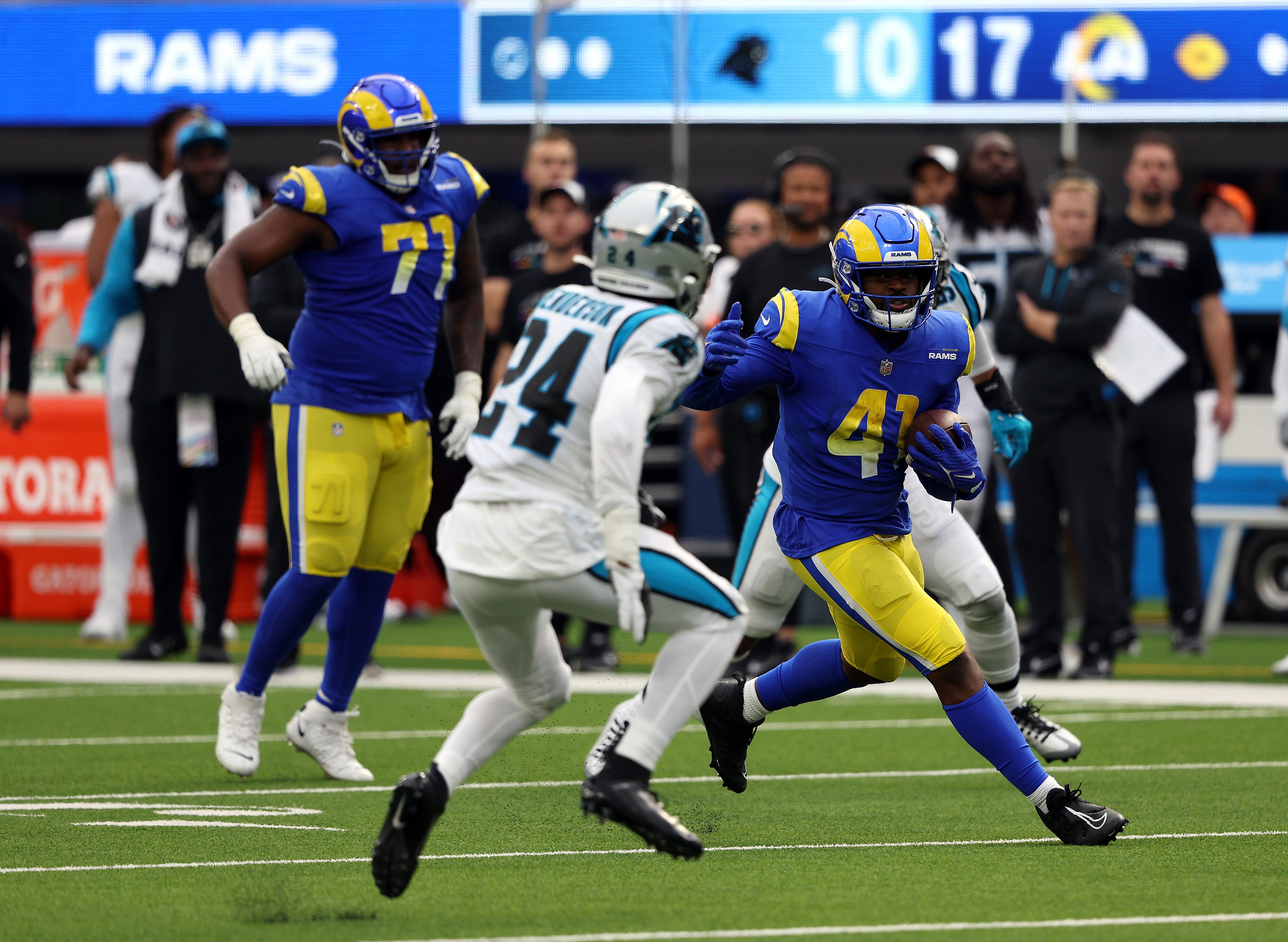 Rams-Panthers: Los Angeles snaps 2-game skid with 24-10 win over Carolina -  ABC7 Los Angeles