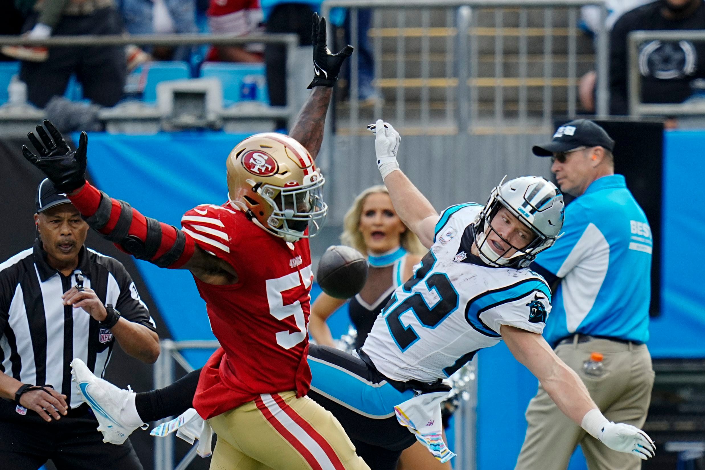 PHOTOS: San Francisco 49ers defeat Carolina Panthers, 37-15 – WSOC TV