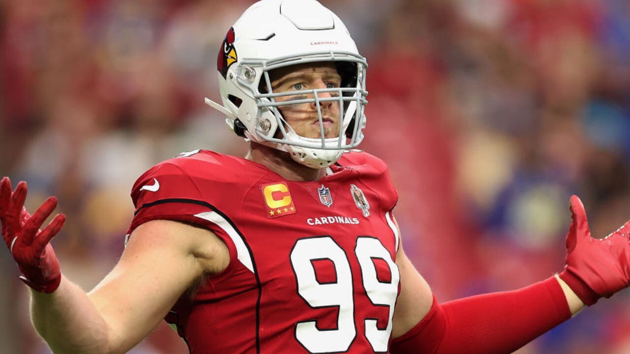 Arizona Cardinals' J.J. Watt plays days after having 'heart shocked back  into rhythm'