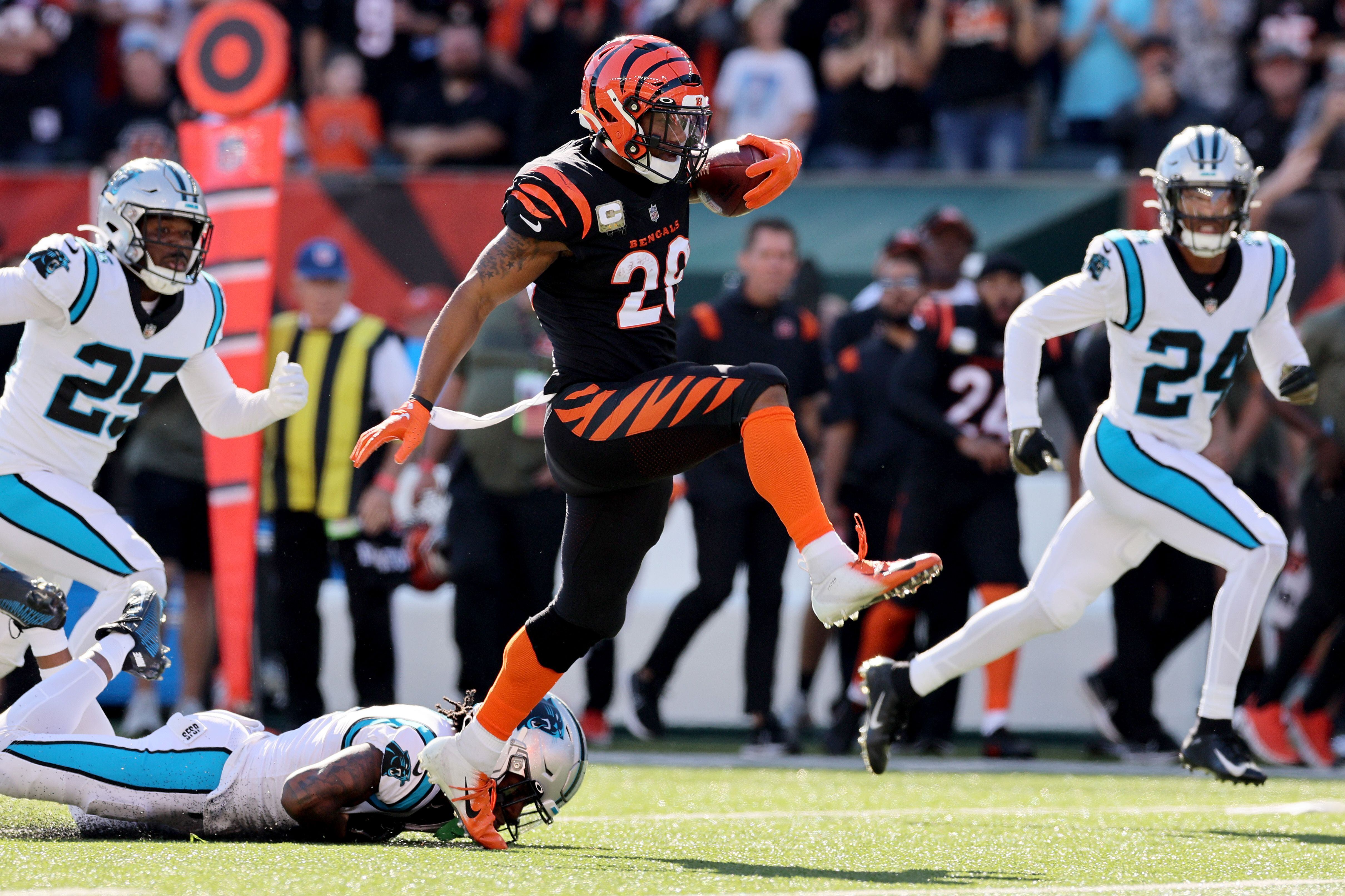 Cincinnati Bengals (42) Vs. Carolina Panthers (7) Third-fourth