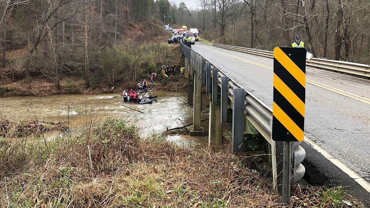 Driver Killed After Car Plunges 25 Feet Off Bridge In Catawba County