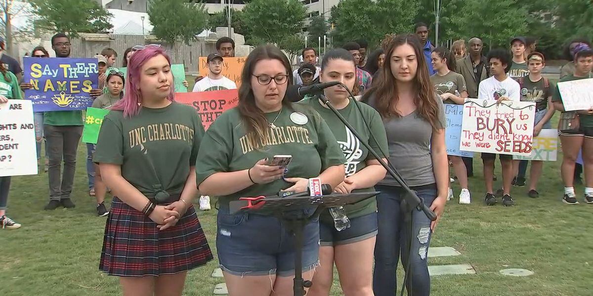 Uncc Students Urge City Leaders To Help Address Gun Violence