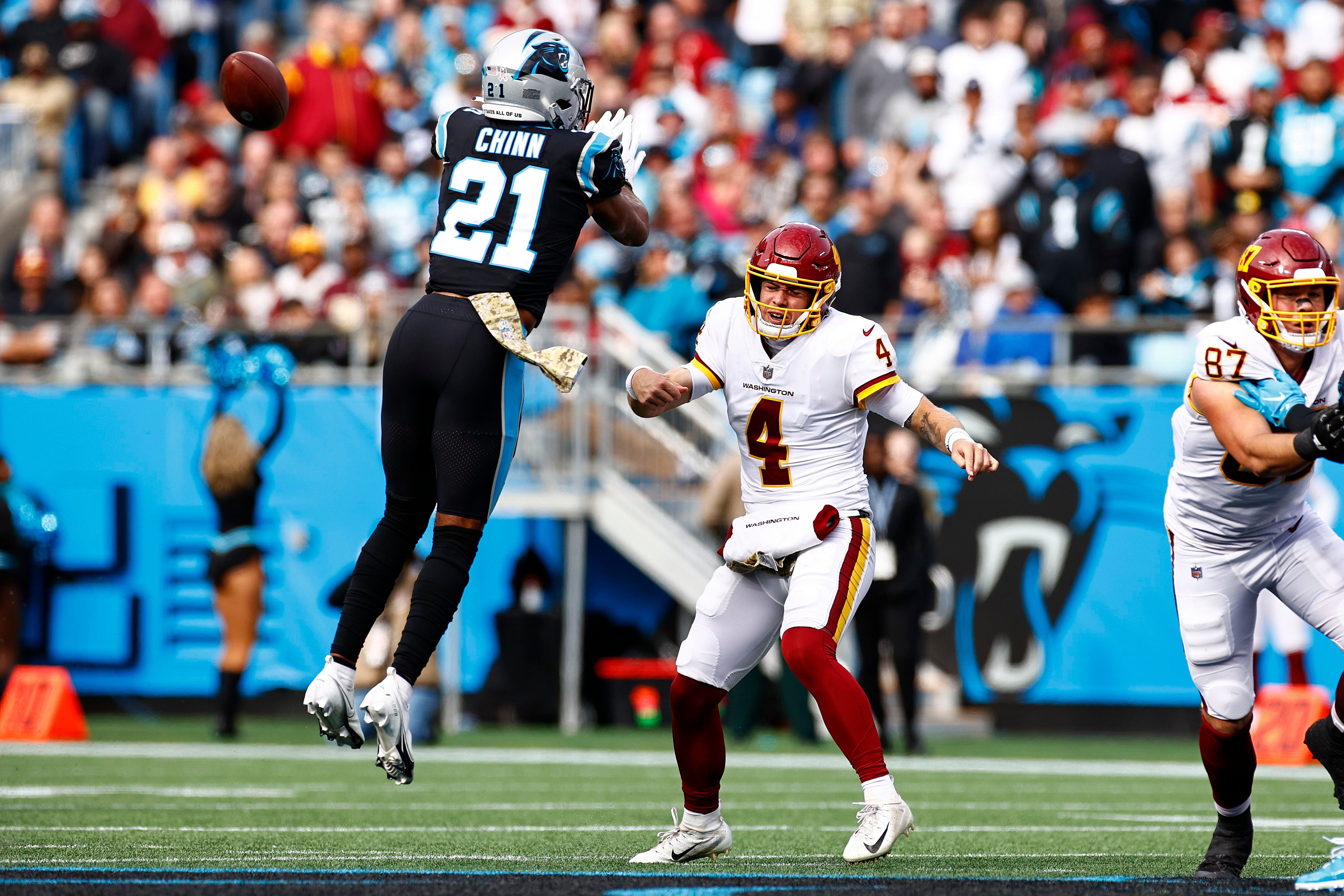 Washington spoils Cam Newton's Carolina homecoming