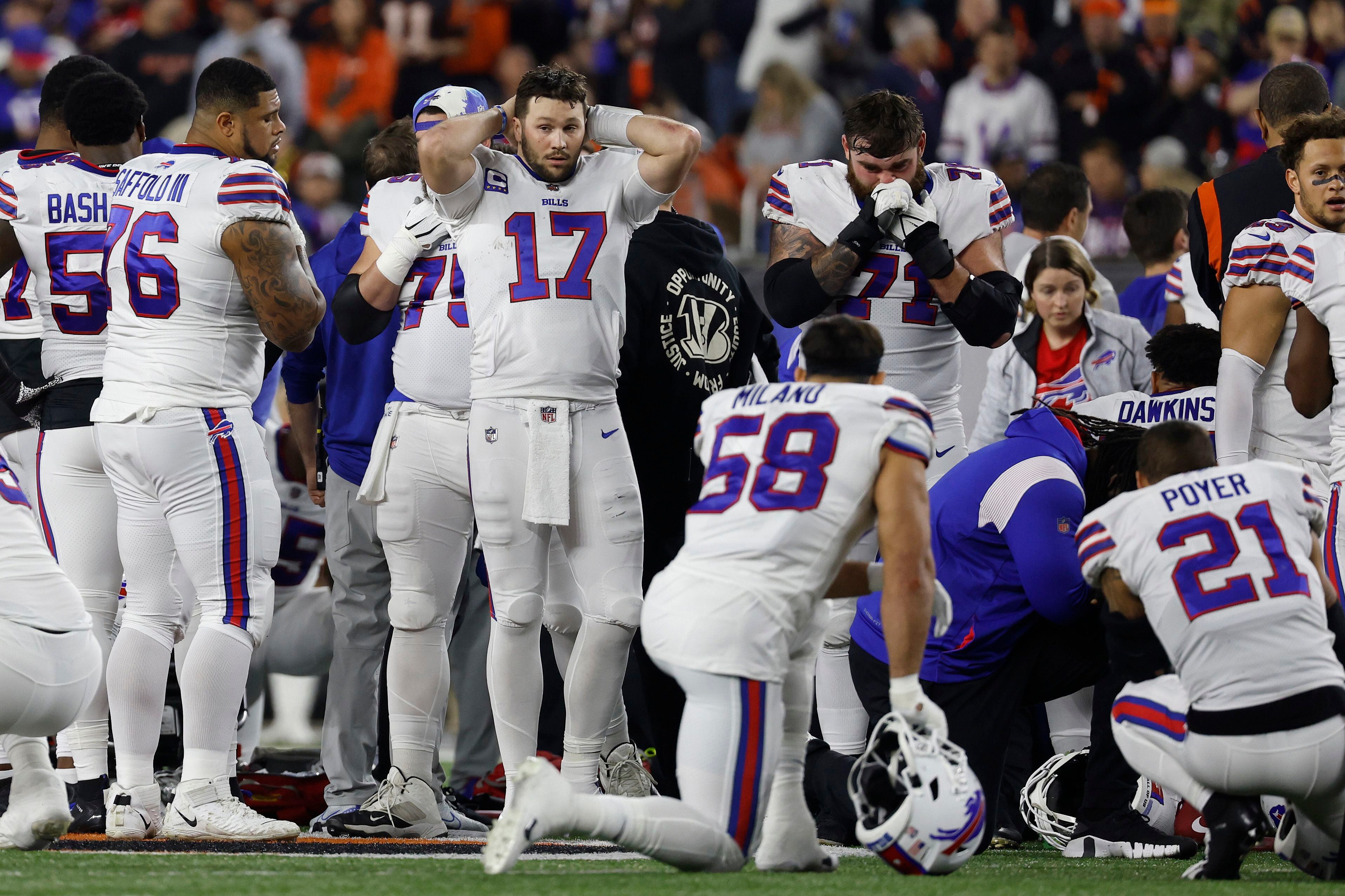 Bengals' Zac Taylor recalls bleak talk with Bills' Sean McDermott moments  after Damar Hamlin's collapse