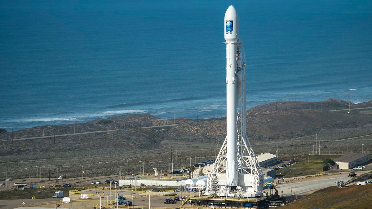 spacex falcon 9 rocket launch california