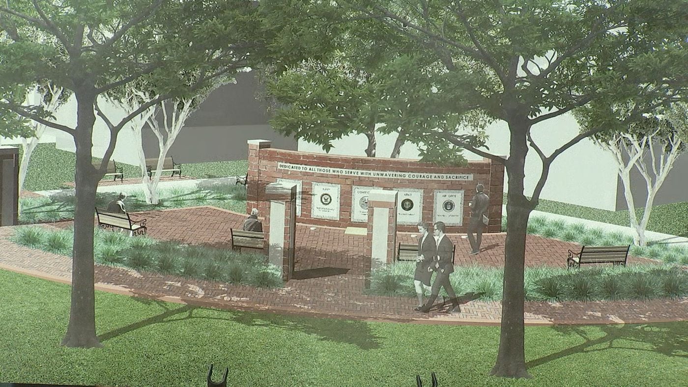 Groundbreaking Ceremony Held For Uncc Veterans Park