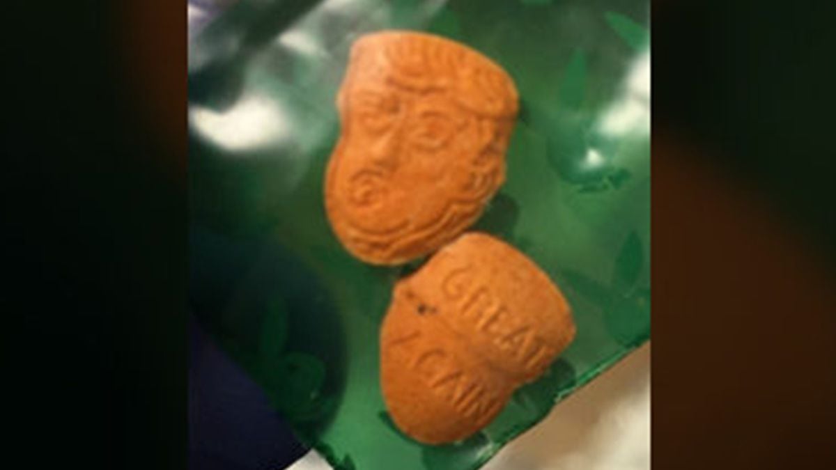 Ecstasy Pills Shaped To Look Like Trump Seized In Indiana Officials Say