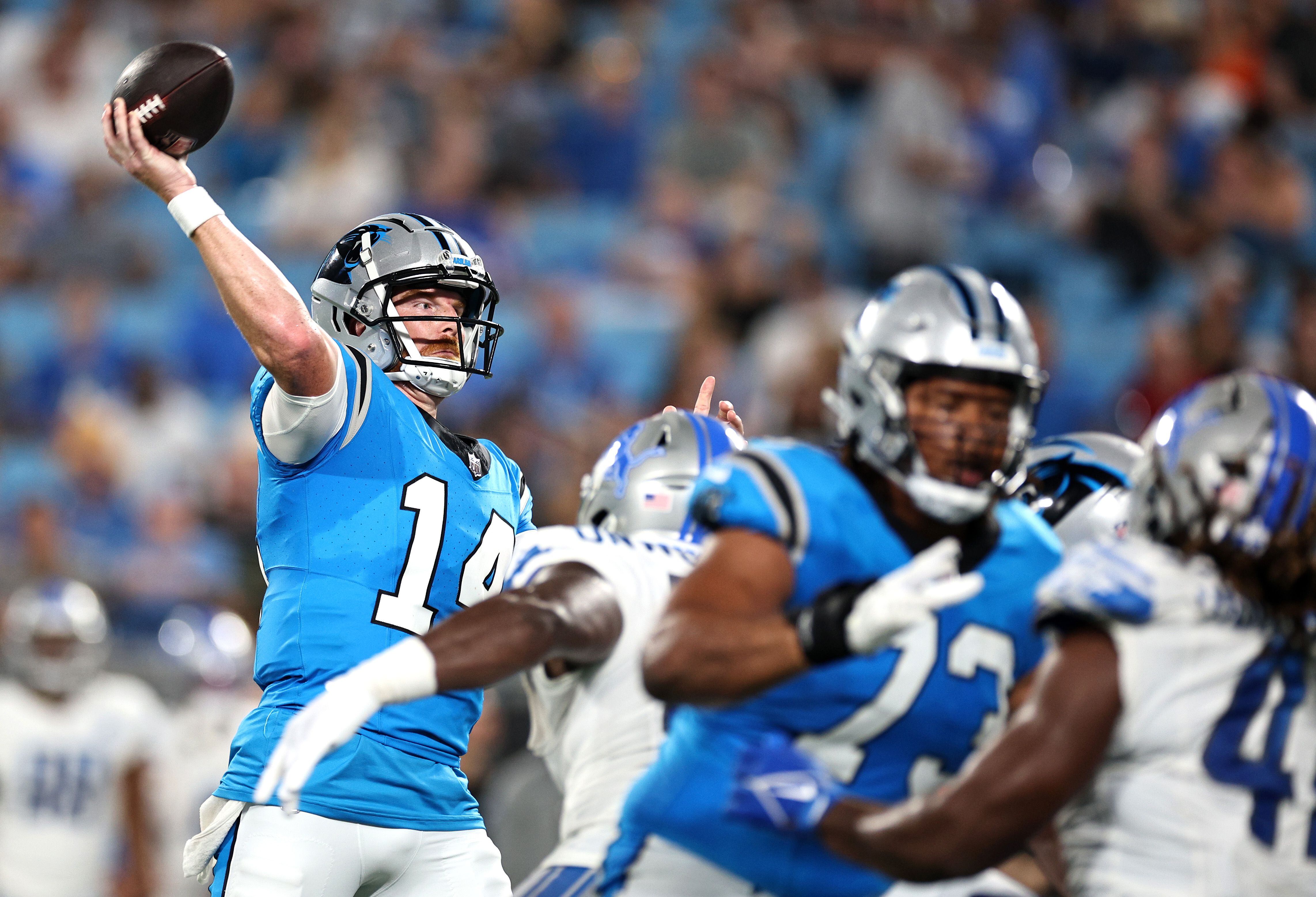 Lions finish preseason with 26-17 win over Carolina Panthers