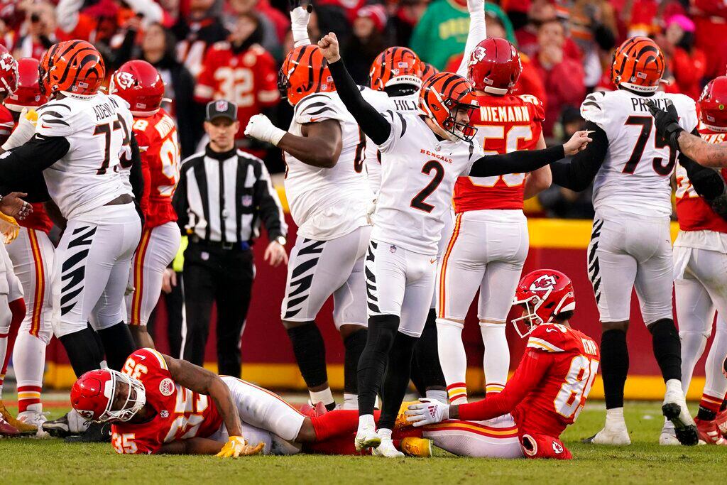 Chiefs fall to Bengals in overtime, 27-24, as Cincinnati punches Super Bowl  ticket