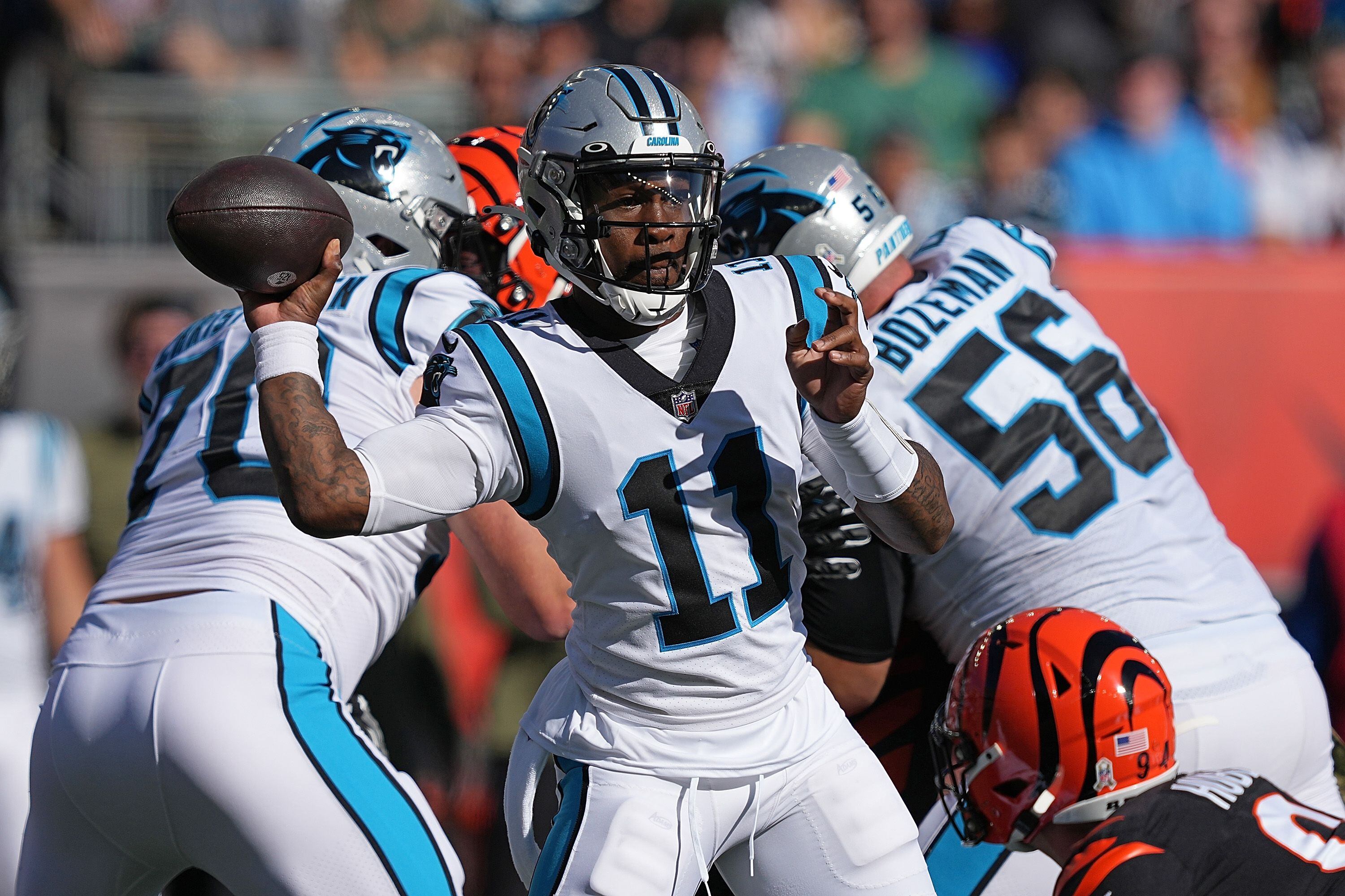 Cincinnati Bengals (42) Vs. Carolina Panthers (7) Third-fourth