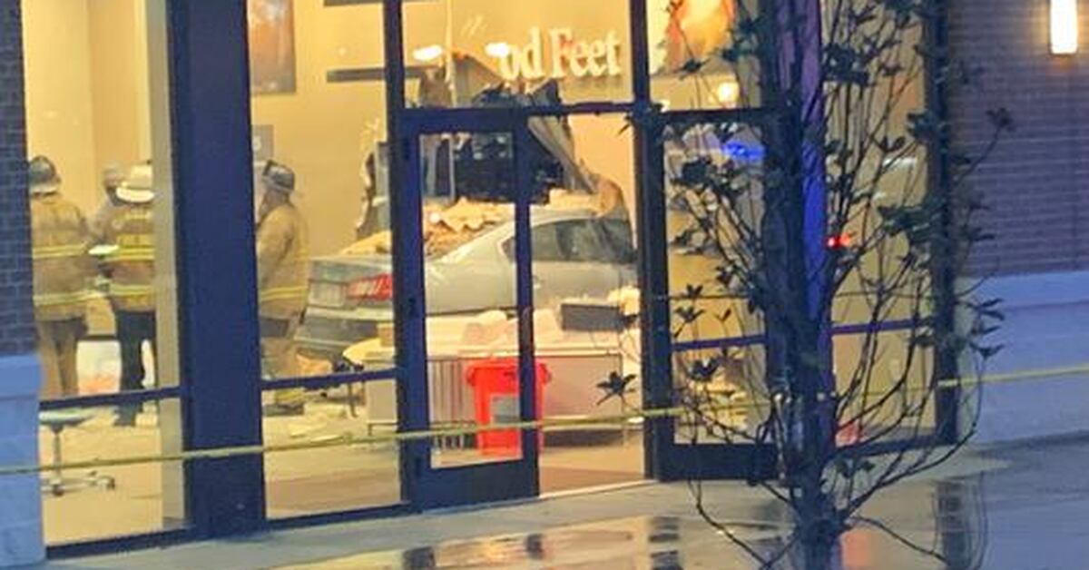 2 People Seriously Hurt When Car Slams Through Store In