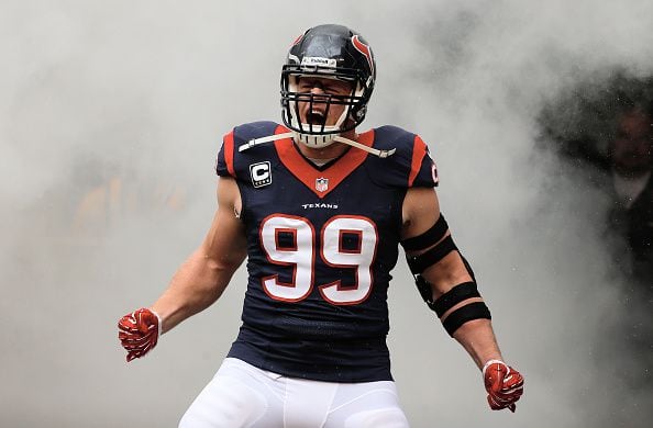 NFL star JJ Watt played just days after having heart 'shocked back