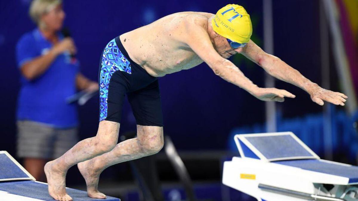 99 Year Old Swimmer Breaks 2 World Marks In Australia