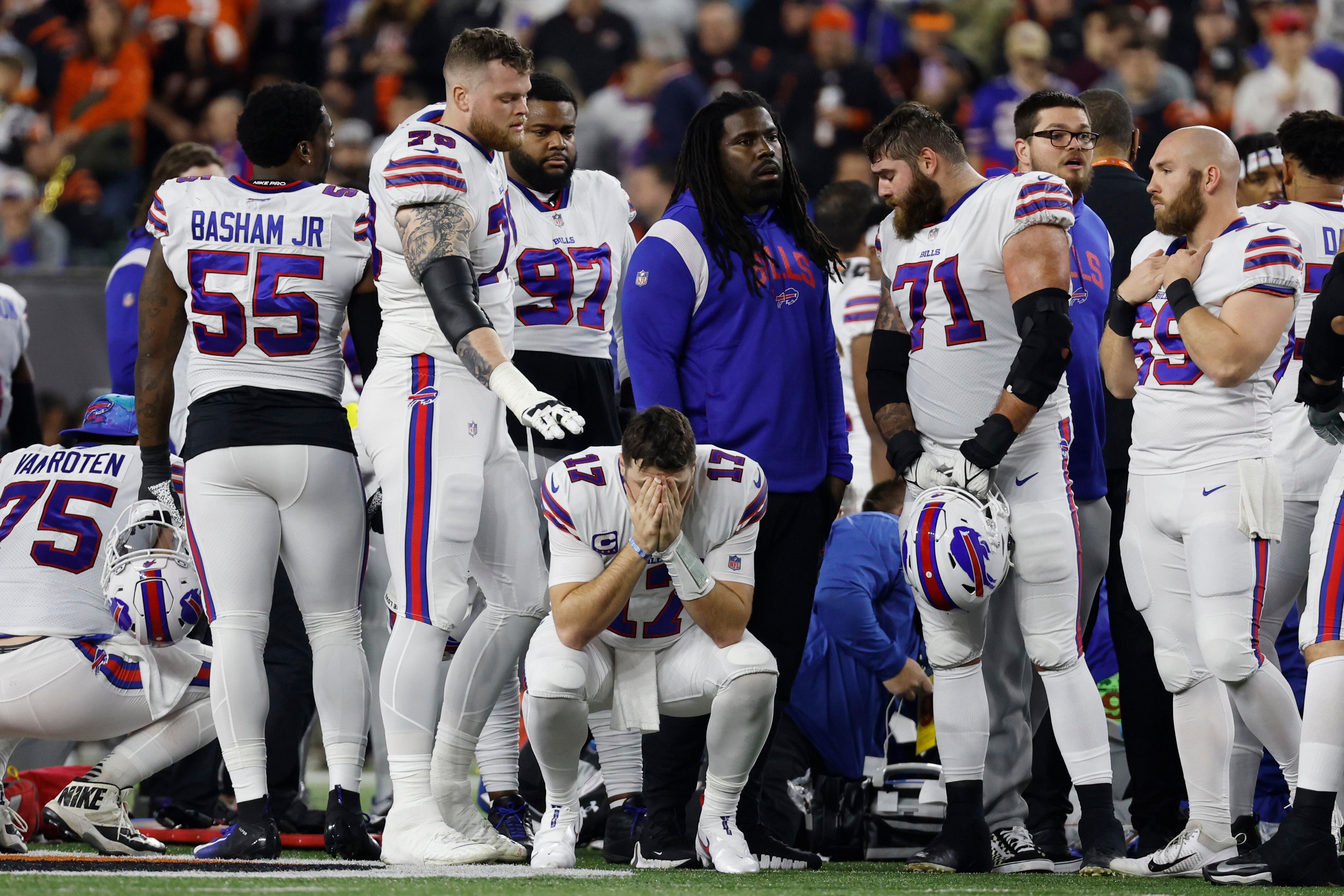 Buffalo Sabres pay tribute to Damar Hamlin after overtime win