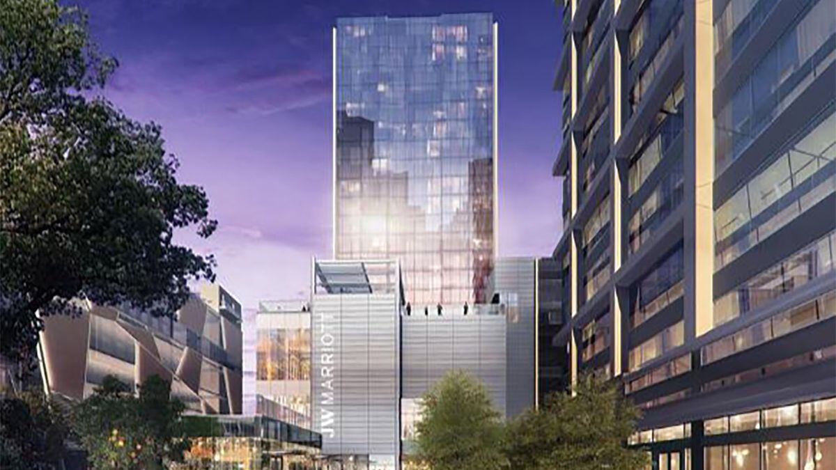 Luxury Hotel In Uptown Charlotte Hits Construction Milestone