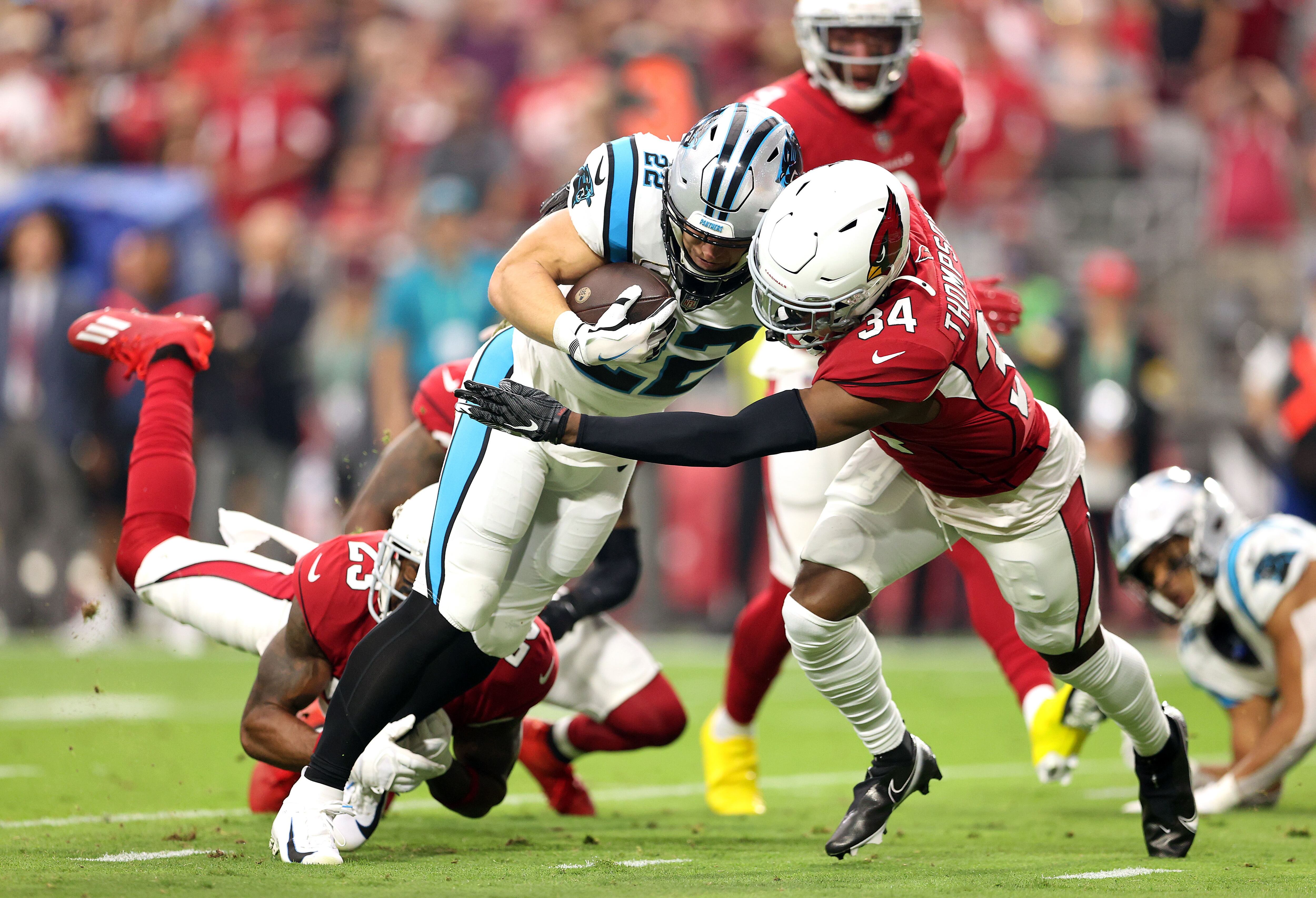 Superman's sequel: Newton leads Panthers over Cards 34-10