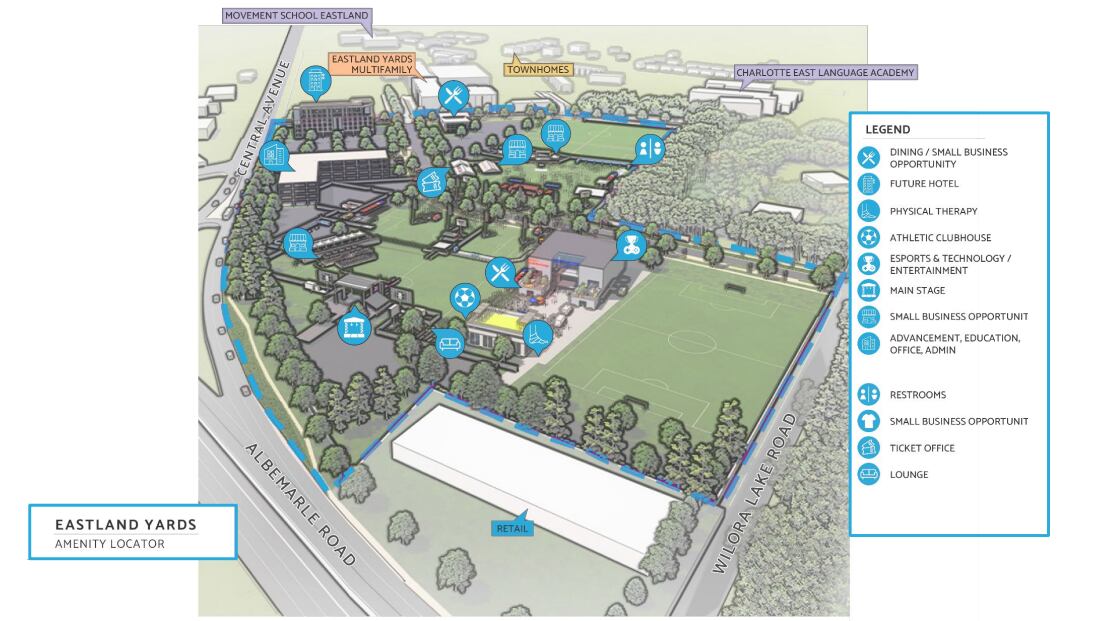 Plan for Eastland Mall site will include ice skating rink – WSOC TV