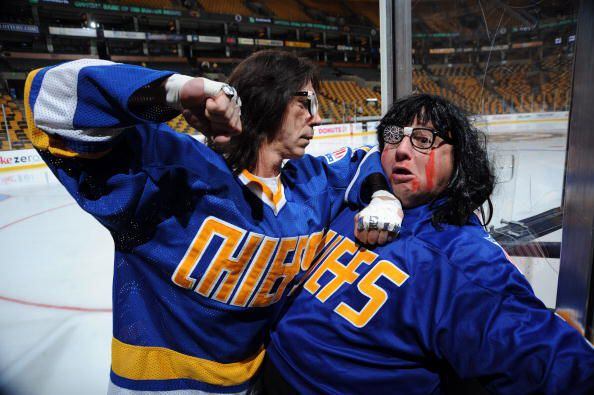 NEW**Slap Shot Hanson Brothers #16 Hockey Jersey Size Large