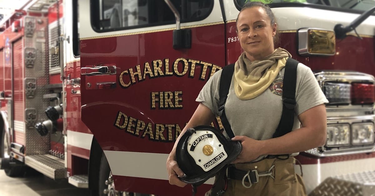 Charlotte Fire Captain Chose Firefighting Over Pro Wrestling