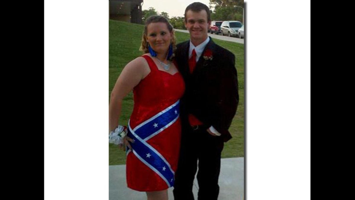 Student sent home from prom for Confederate flag dress