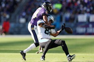 Photo: Baltimore Ravens defeat Carolina Panthers 13-3 in Baltimore -  BAL20221120121 