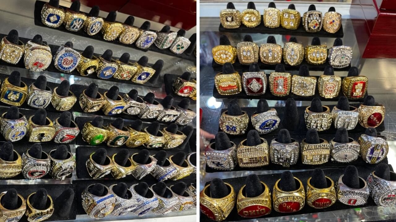 Fake MLB, NBA, Super Bowl rings, including Chiefs rings, seized by