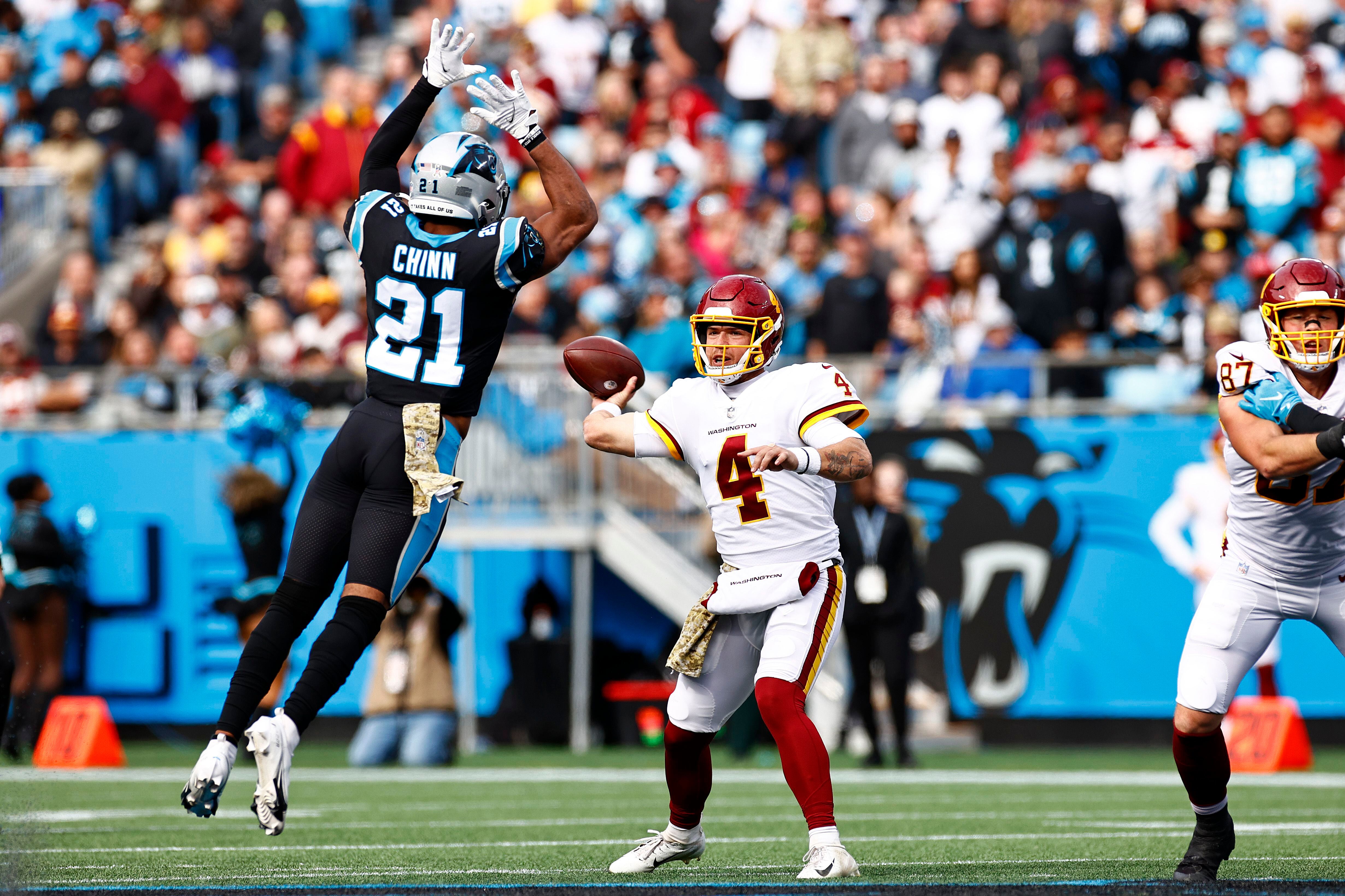 Washington spoils Cam Newton's Carolina homecoming